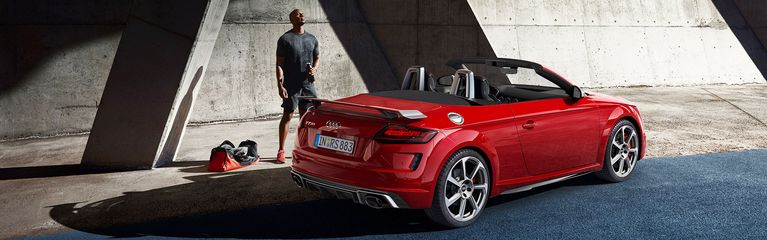 The all new Audi TT RS Roadster